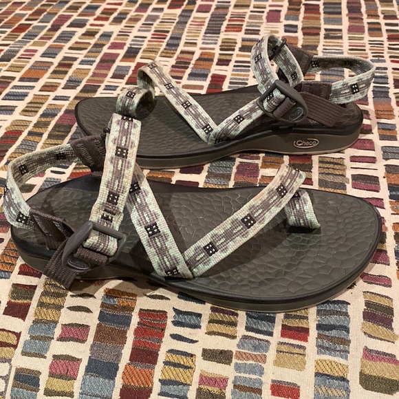 Chaco Ecotread luvseat women's 8 gray blue - Picture 3 of 11